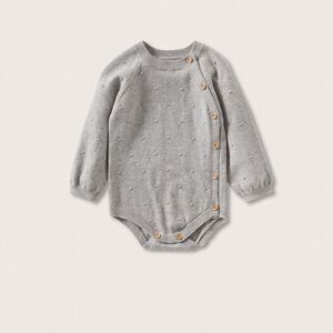 Mango Long-sleeved knitted body size 9_12 months